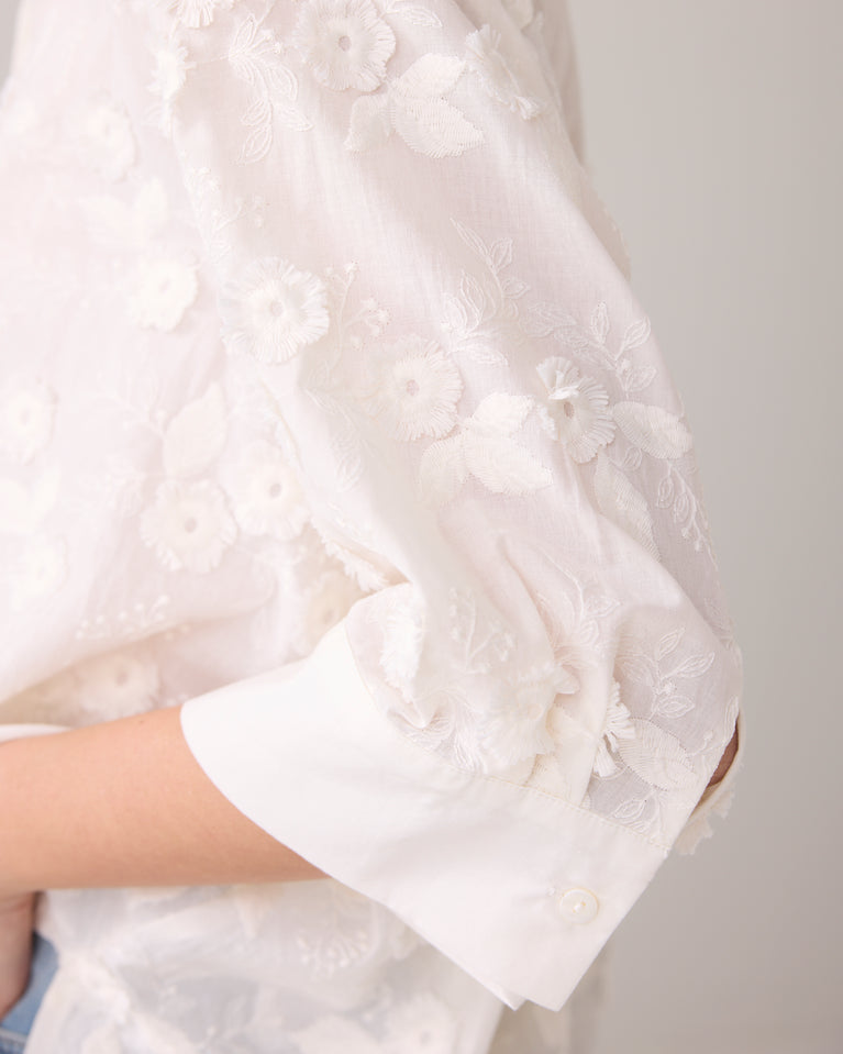 Summum Blouse 3D Bloemen