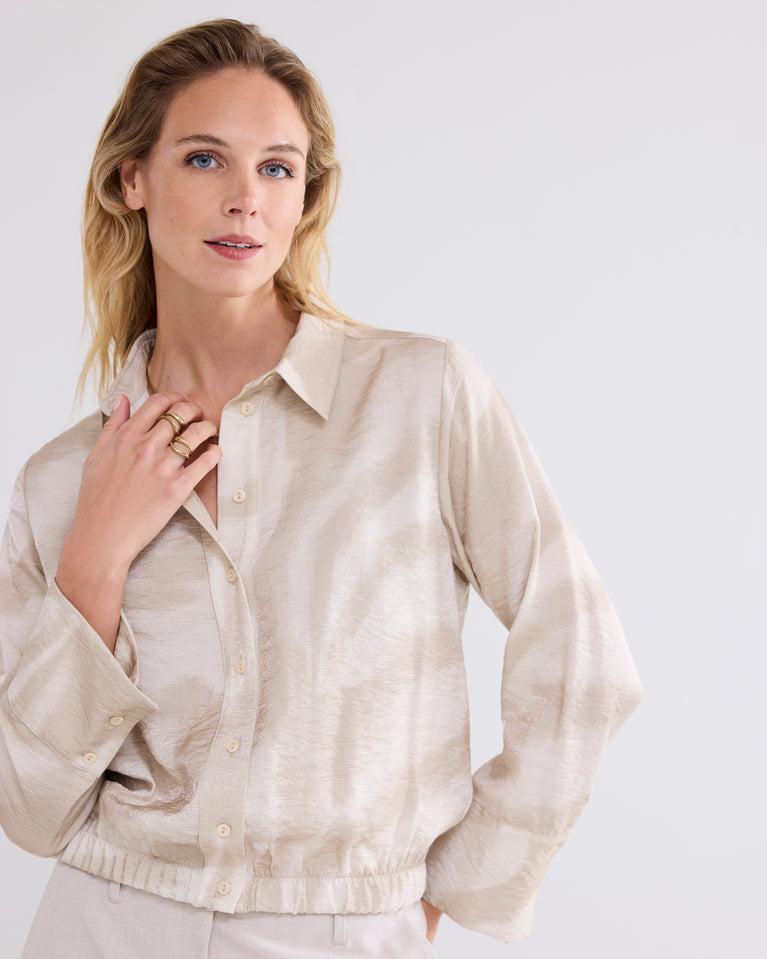 summum Blouse bomberfit met elastiek