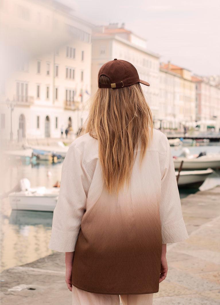 Summum Blouse Dip-dye Print