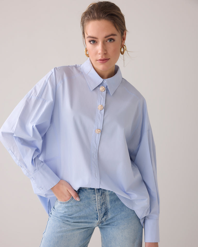 Summum Blouse Fancy Knopen