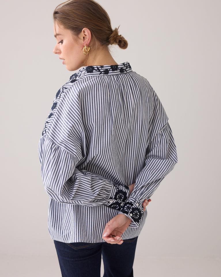 Summum Blouse Geborduurde Details