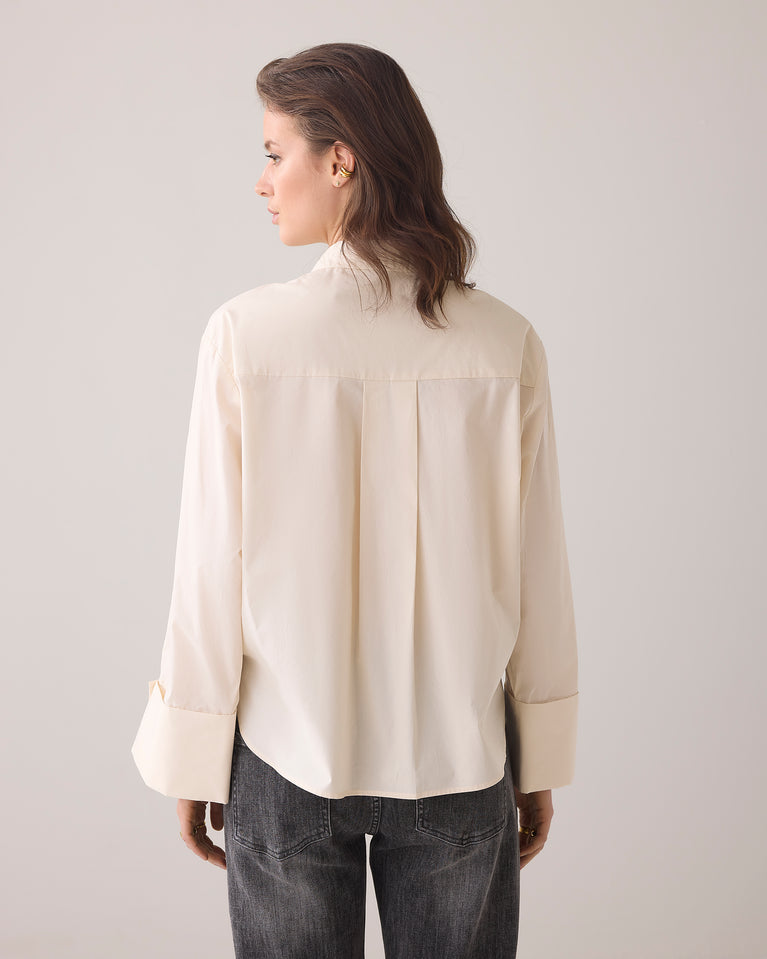 Summum Blouse Met Wijde Manchetten
