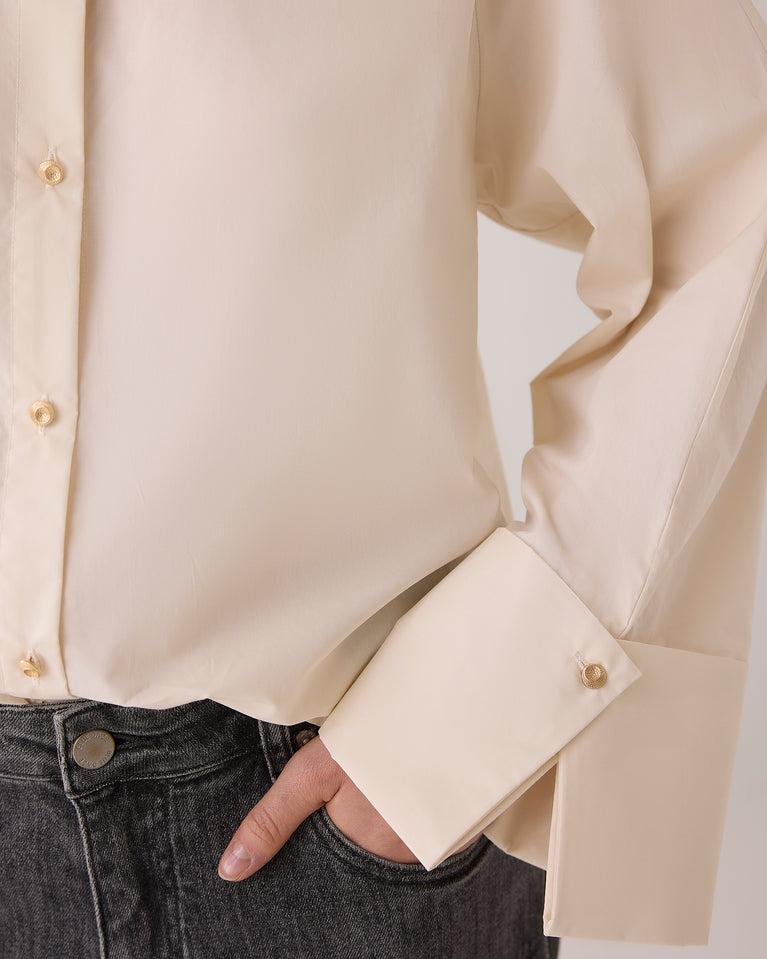 Summum Blouse Met Wijde Manchetten