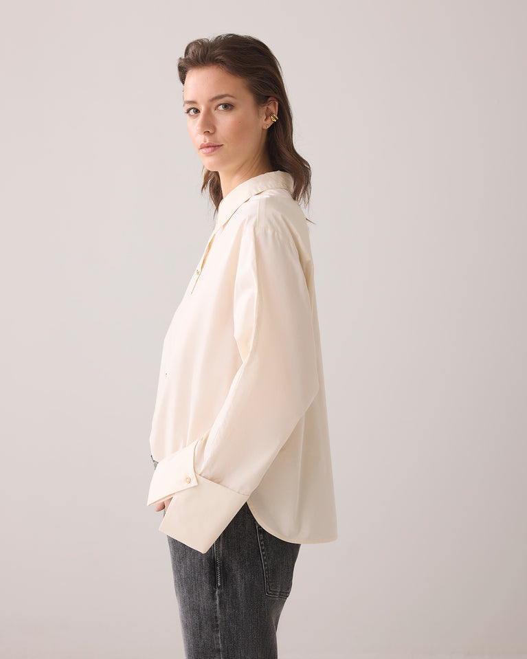 Summum Blouse Met Wijde Manchetten