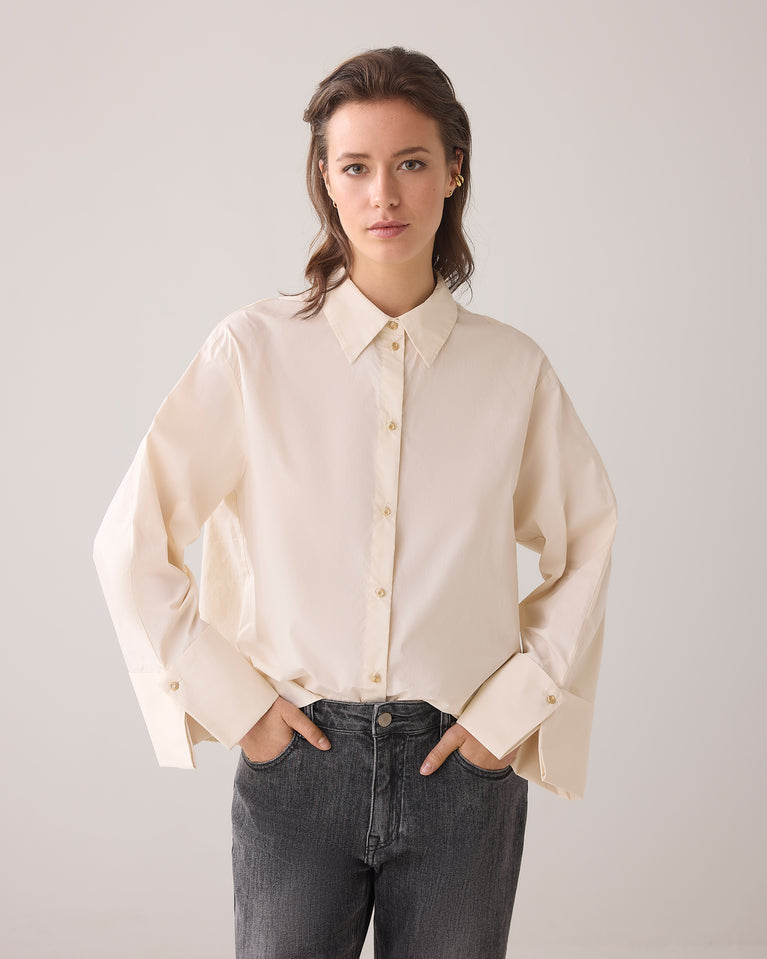 summum Blouse met wijde manchetten