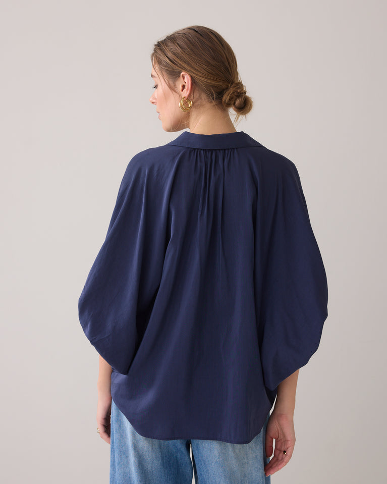 Summum Blouse Vleermuismouw