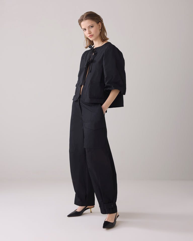 summum Blousejasje met striksluiting