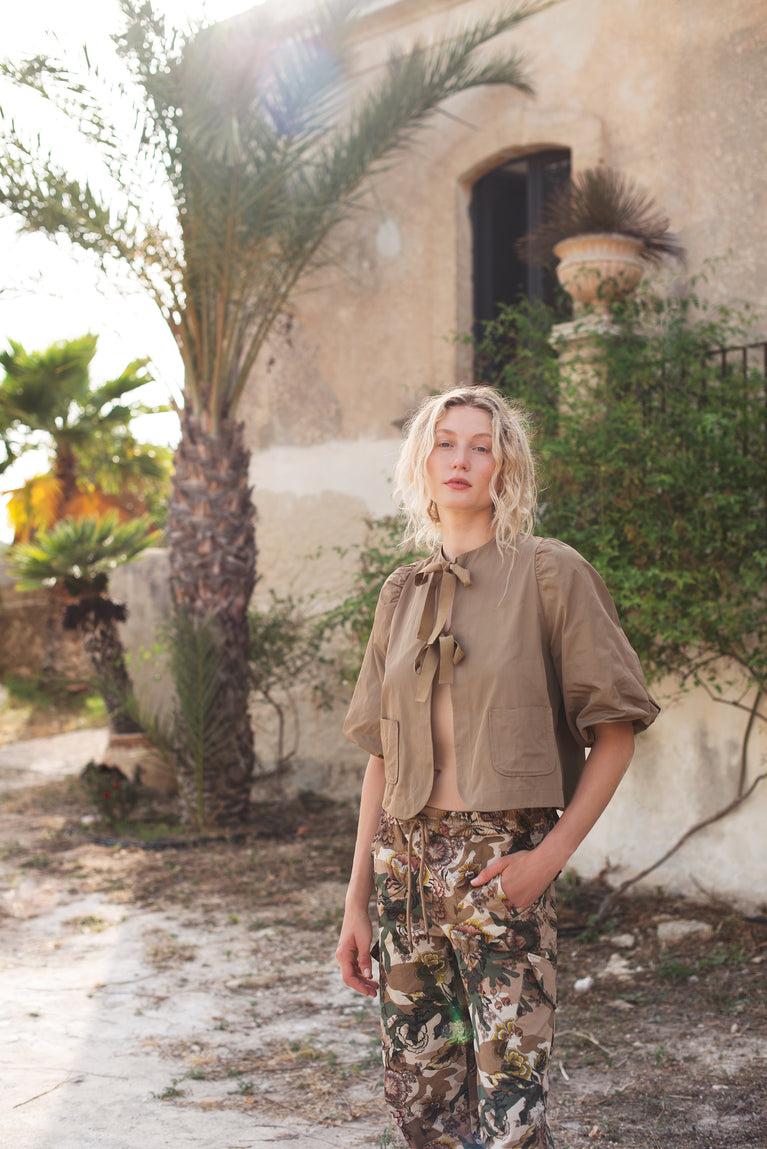 summum Blousejasje met striksluiting