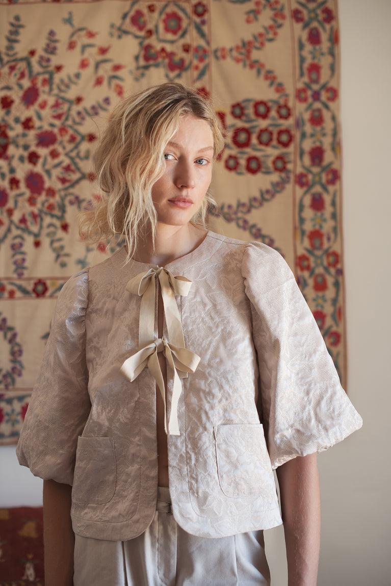 summum Blousejasje met striksluiting