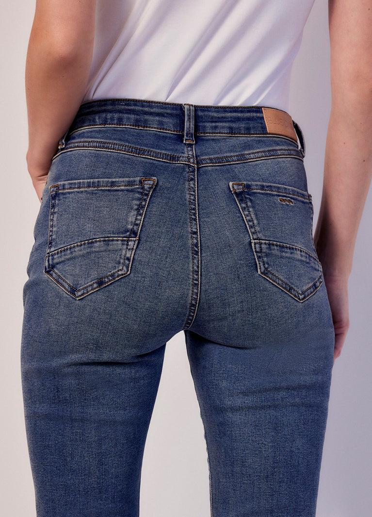 Summum Blue Daze Denim Tapered Jeans