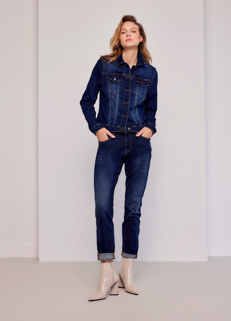 summum Blue Daze denim tapered jeans