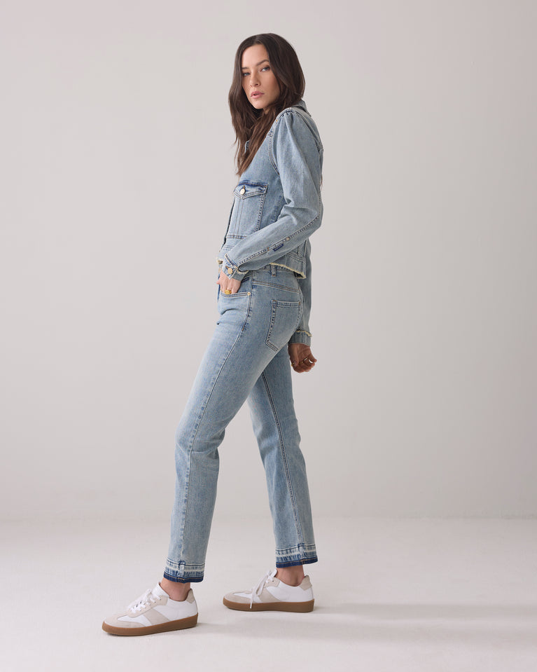 Summum Bootcut Jeans Cropped