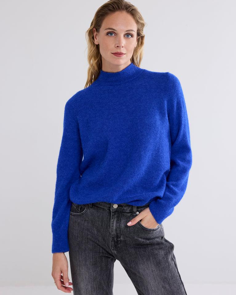 summum Bow-tie sweater in een zacht alpacagaren