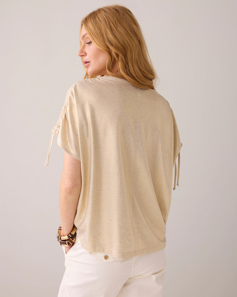 Summum Boxy Metallic Top