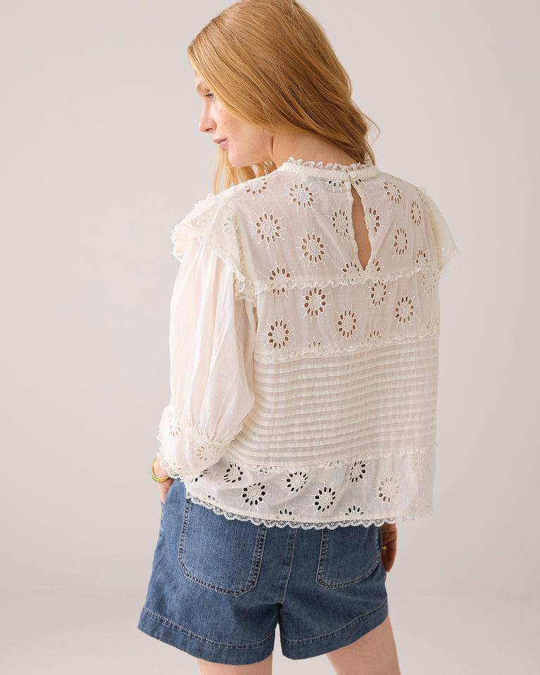 Summum Broderie Anglaise Top