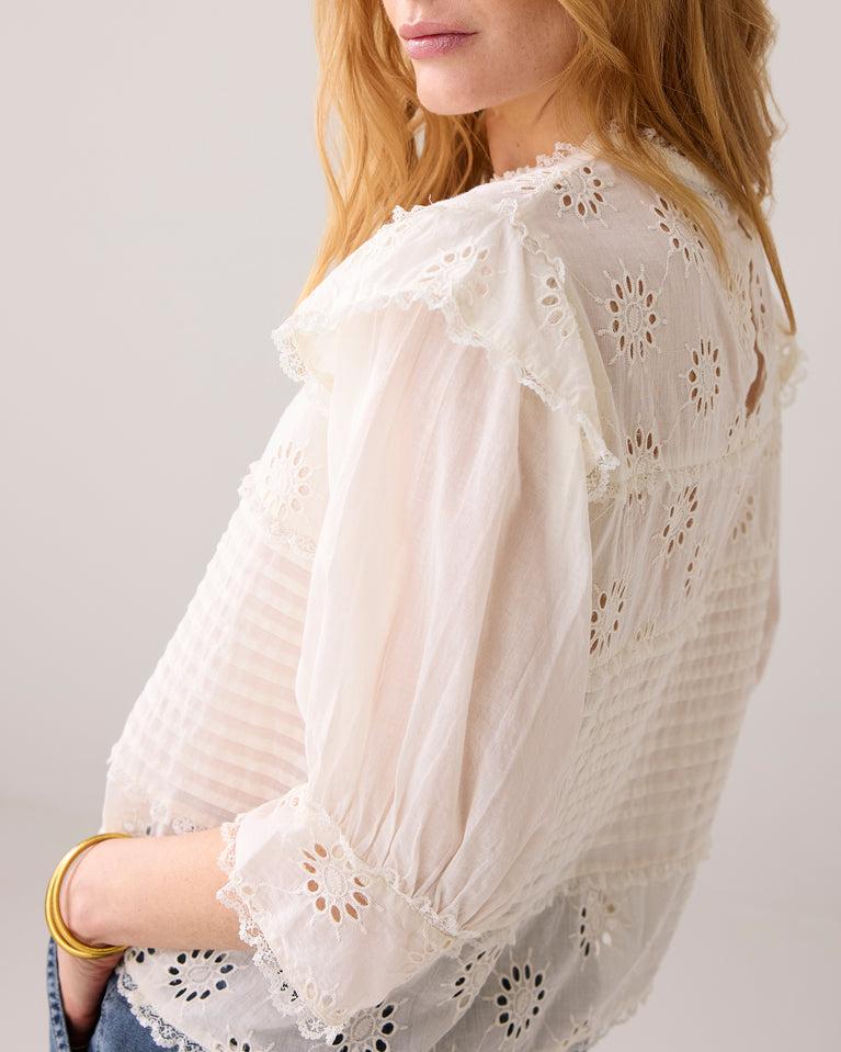 Summum Broderie Anglaise Top