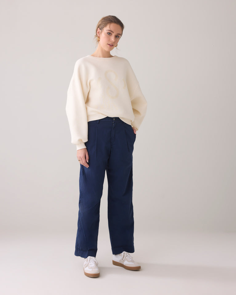 Summum Casual Sweater Met Logo