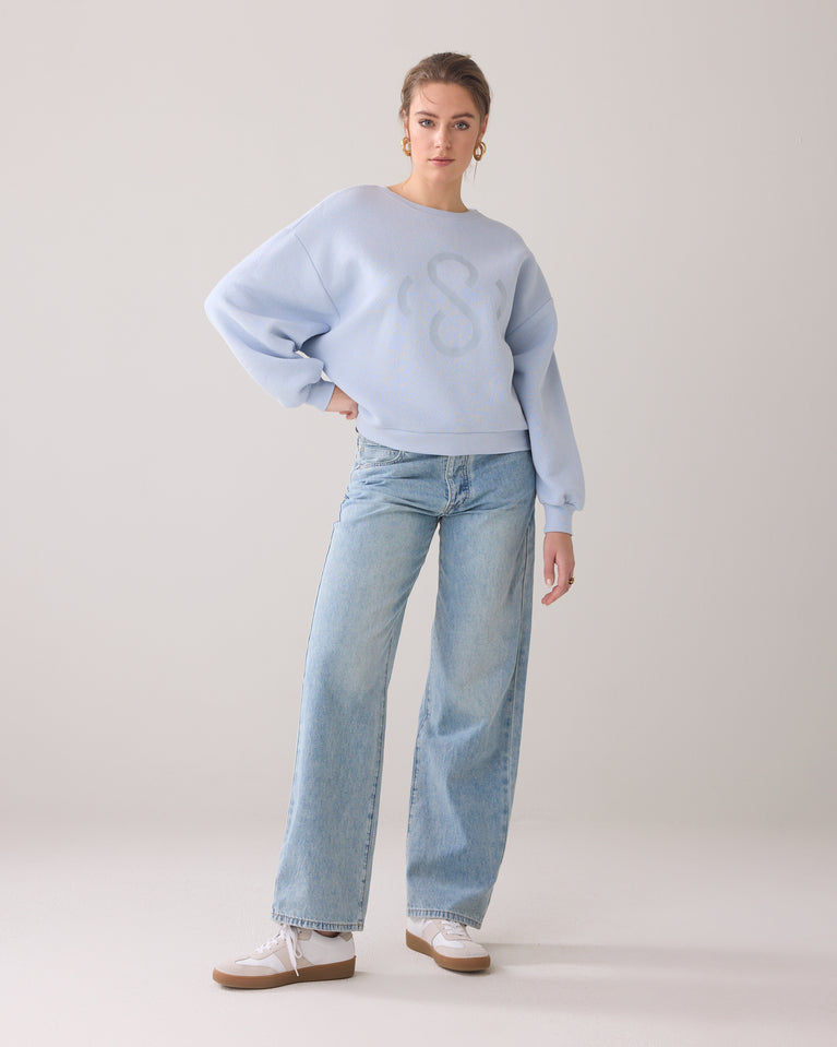 Summum Casual Sweater Met Logo