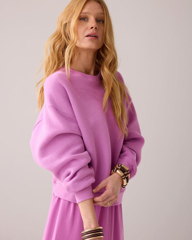 Summum Casual Sweater Met Strass Logo