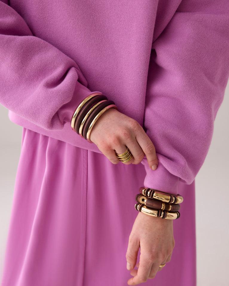 Summum Casual Sweater Met Strass Logo