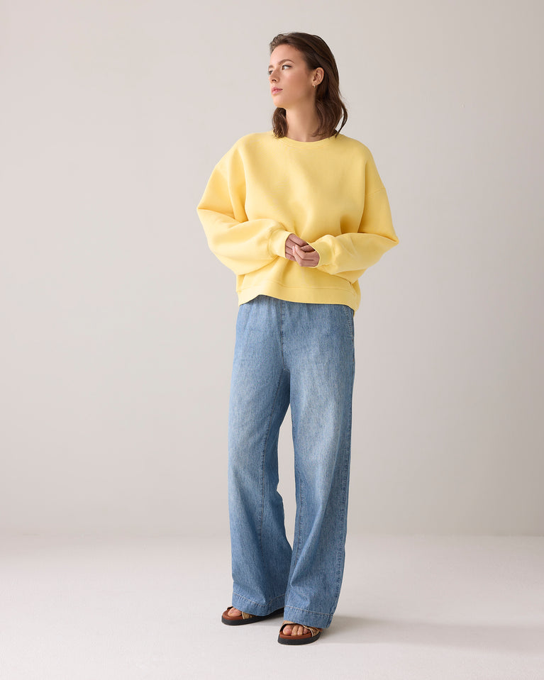 Summum Casual Sweater Met Strass Logo