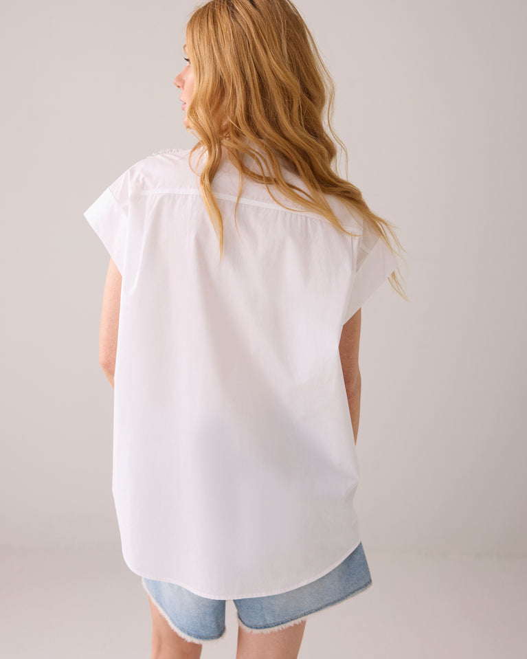 Summum Crispy Poplin Blouse