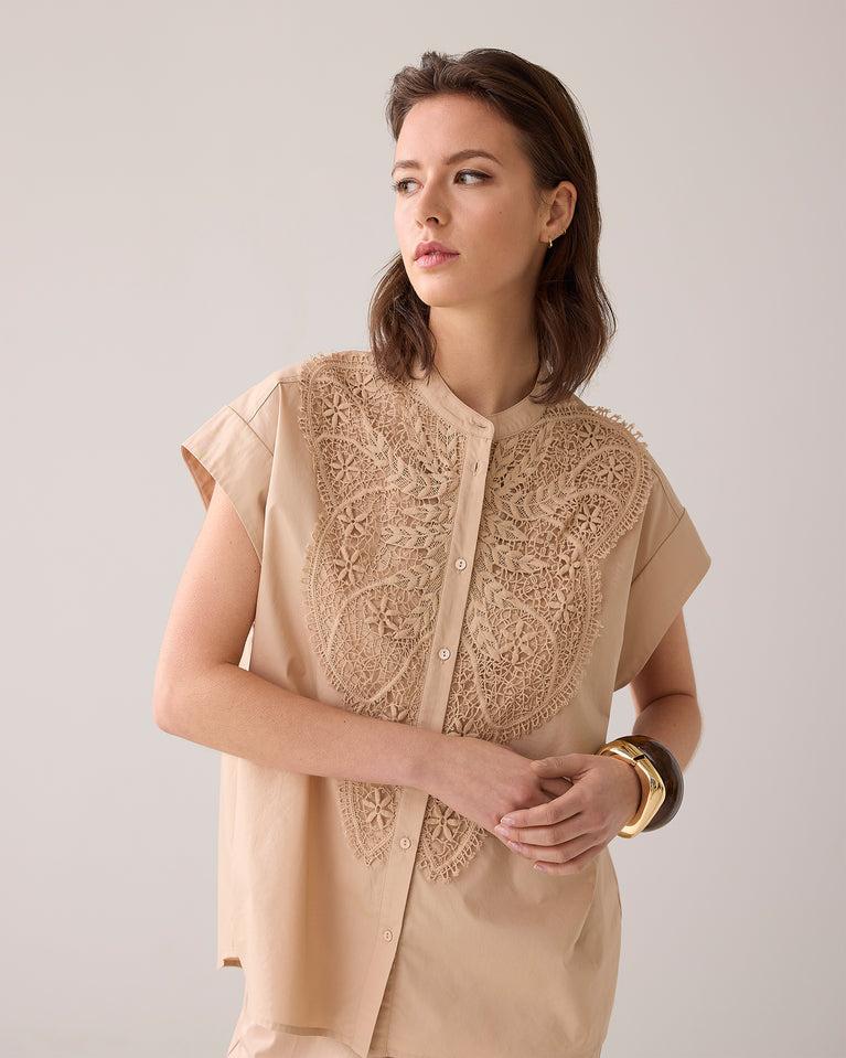 Summum Crispy Poplin Blouse
