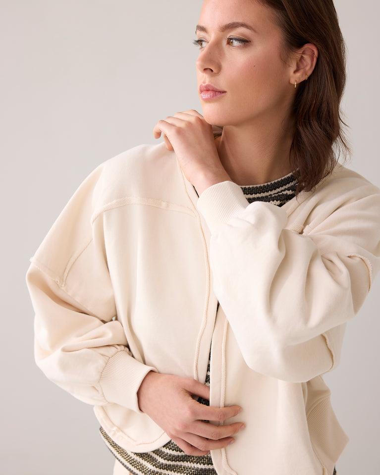 Summum Cropped Sweatvest