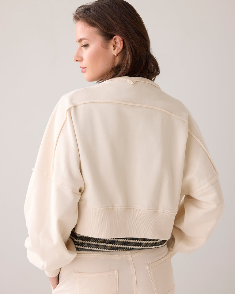 Summum Cropped Sweatvest