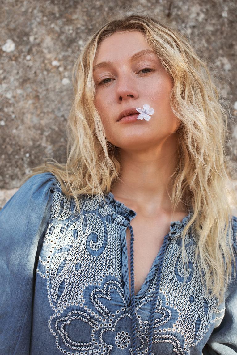 Summum Denim Jurk Oversized