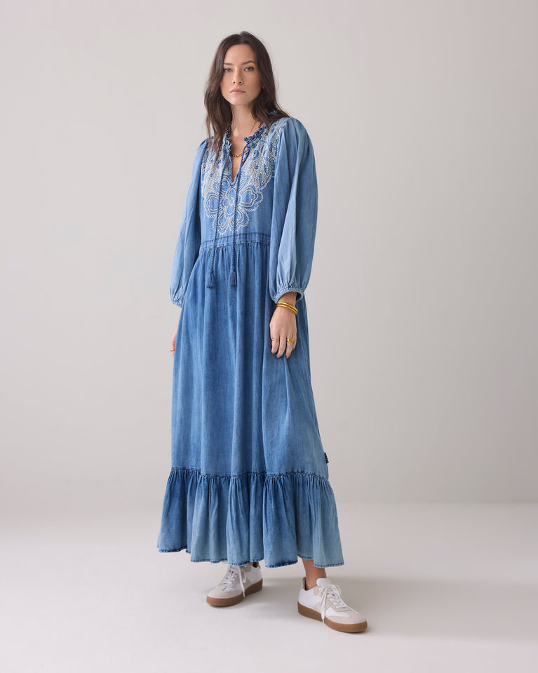 Summum Denim Jurk Oversized