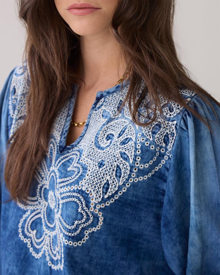 Summum Denim Top Stone Wassing