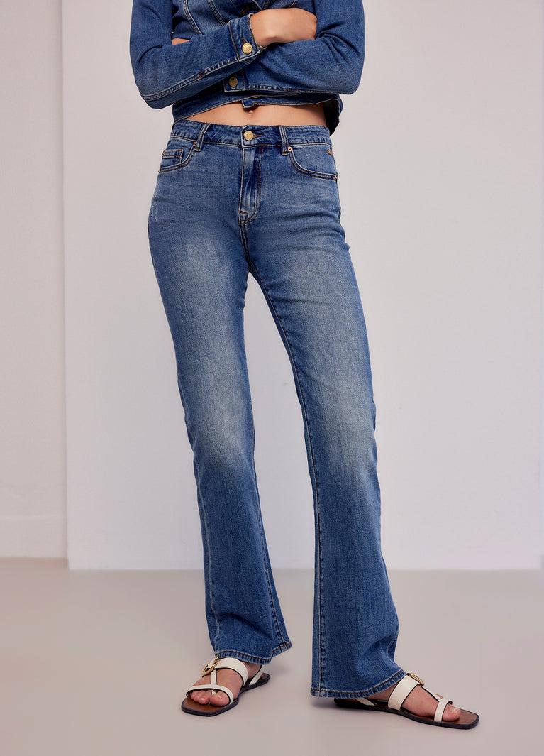 Summum Flared Blue Daze Denim