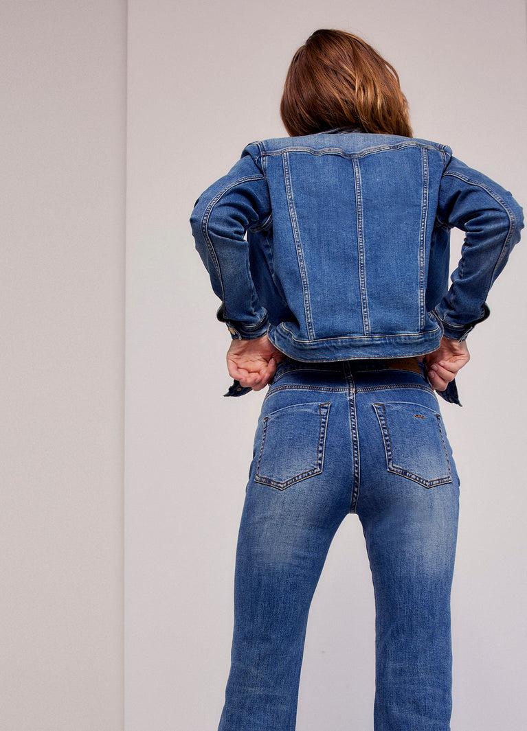 Summum Flared Blue Daze Denim