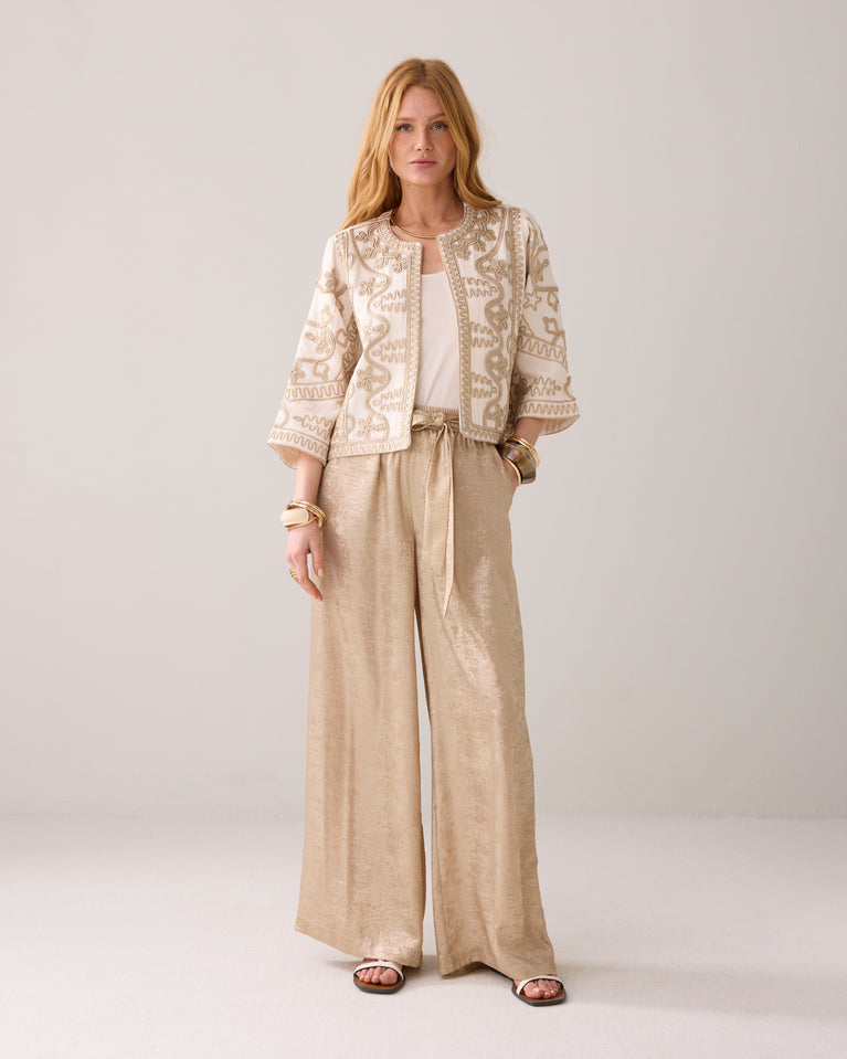 summum Geborduurd kimonojasje