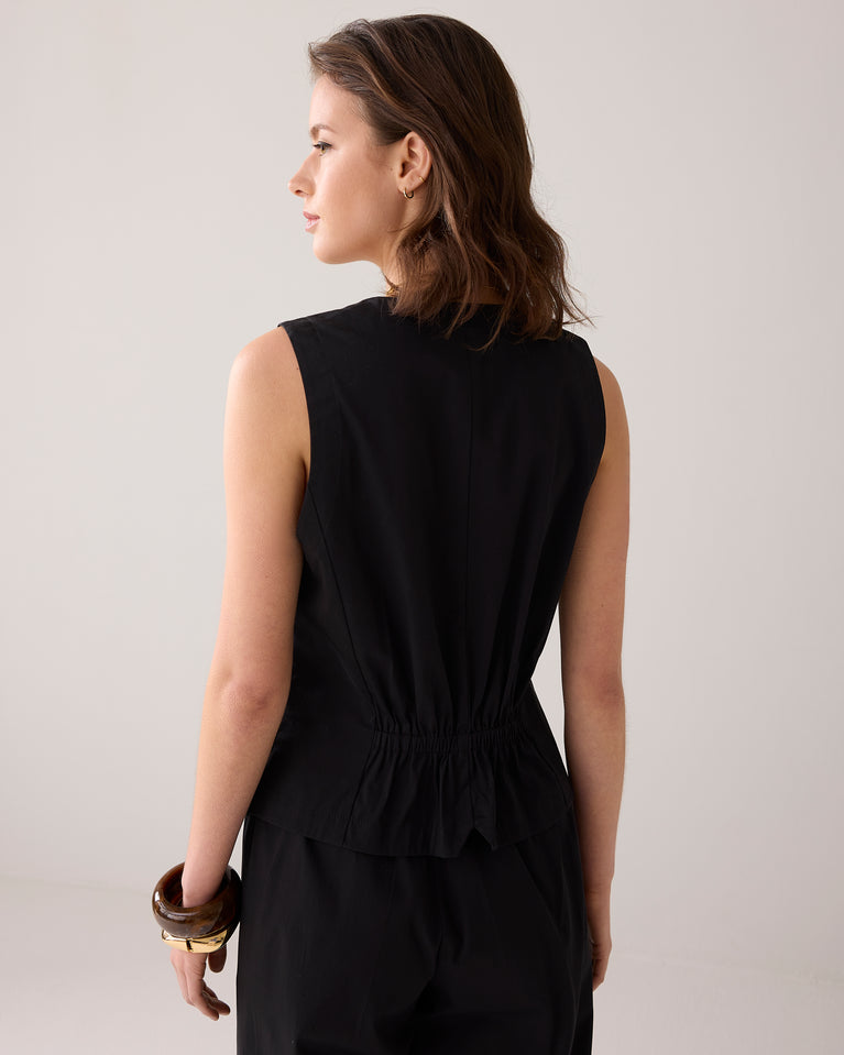 Summum Getailleerd Gilet Striksluiting