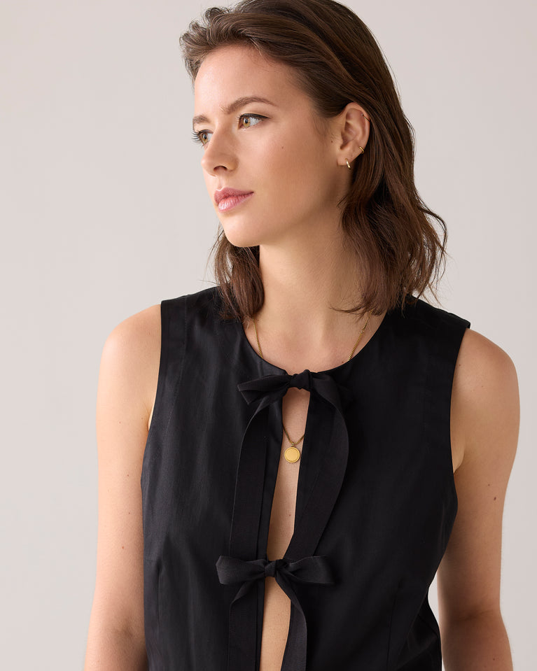 Summum Getailleerd Gilet Striksluiting