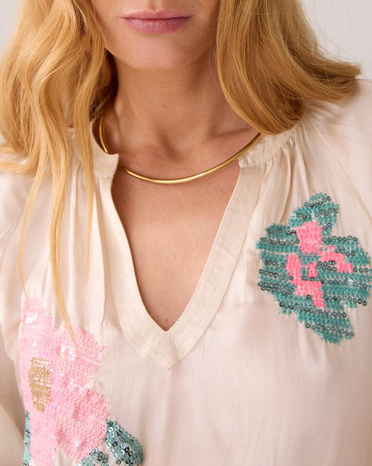 Summum Glanzende A-lijn Top