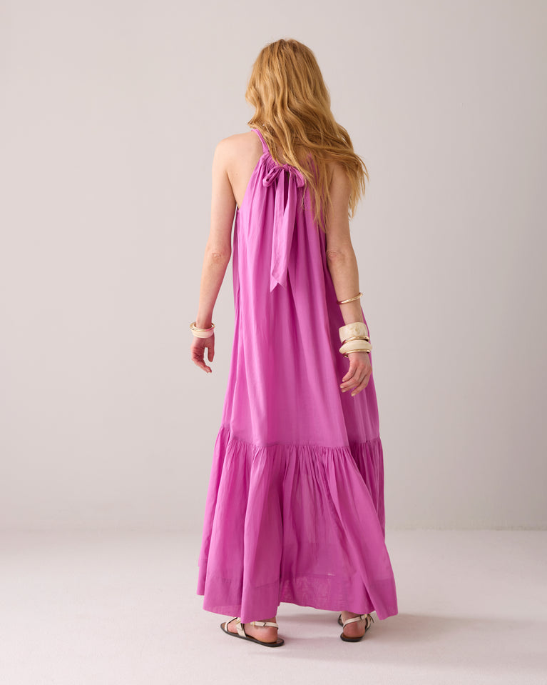 Summum Glanzende Halterjurk