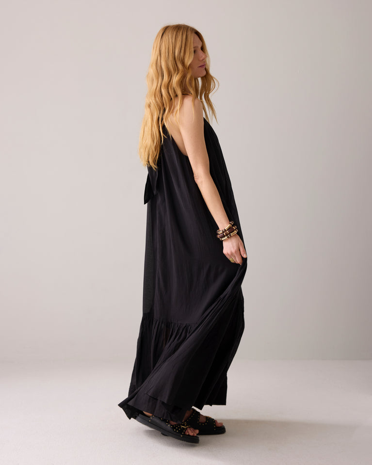 Summum Glanzende Halterjurk