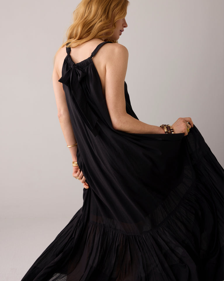 Summum Glanzende Halterjurk