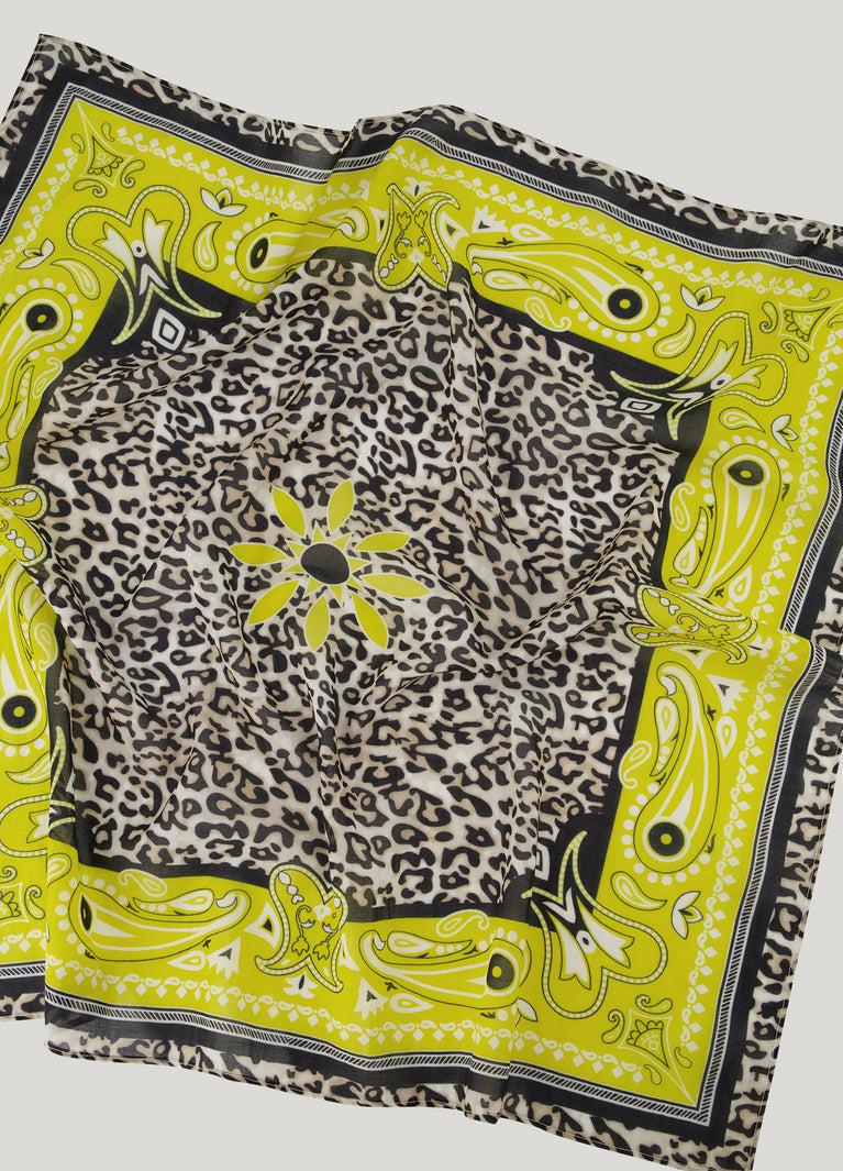 Summum Glanzende Vierkante Sjaal