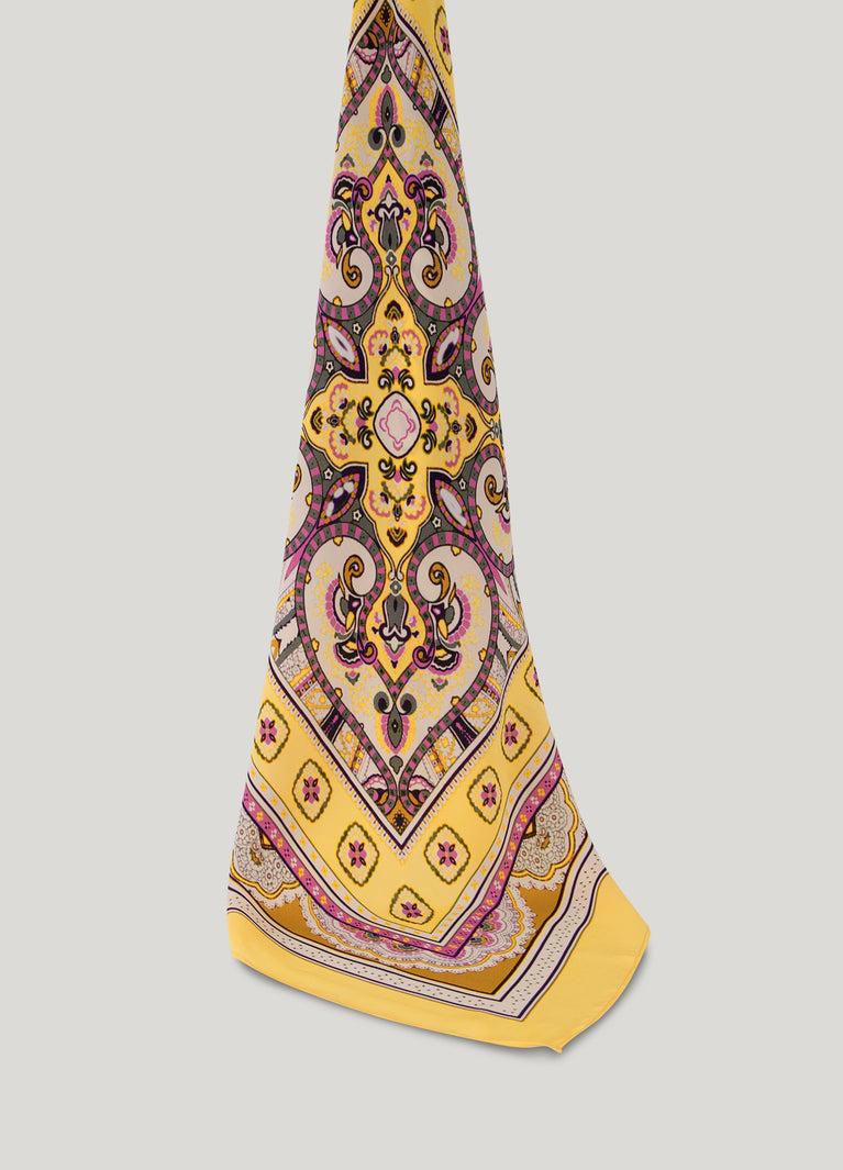 Summum Glanzende Vierkante Sjaal