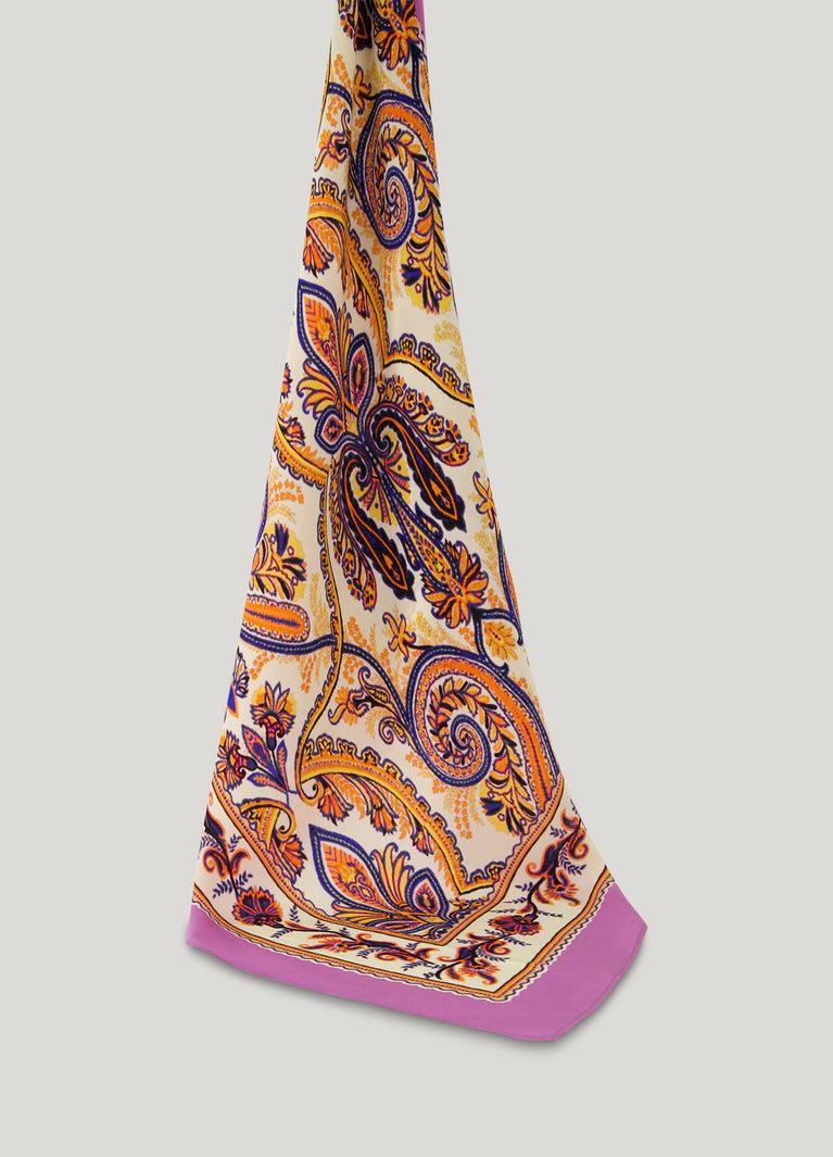 Summum Glanzende Vierkante Sjaal