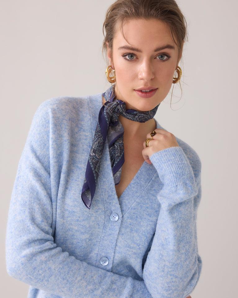 Summum Glanzende Vierkante Sjaal