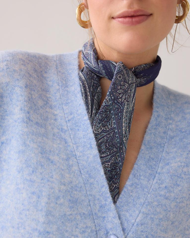 Summum Glanzende Vierkante Sjaal