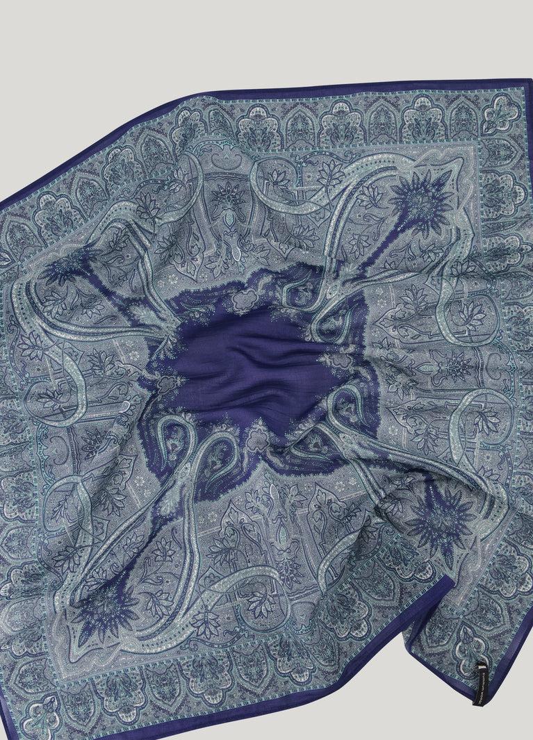 summum Glanzende vierkante sjaal