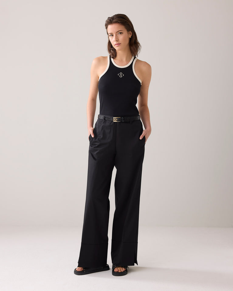 Summum Haltersinglet Rib