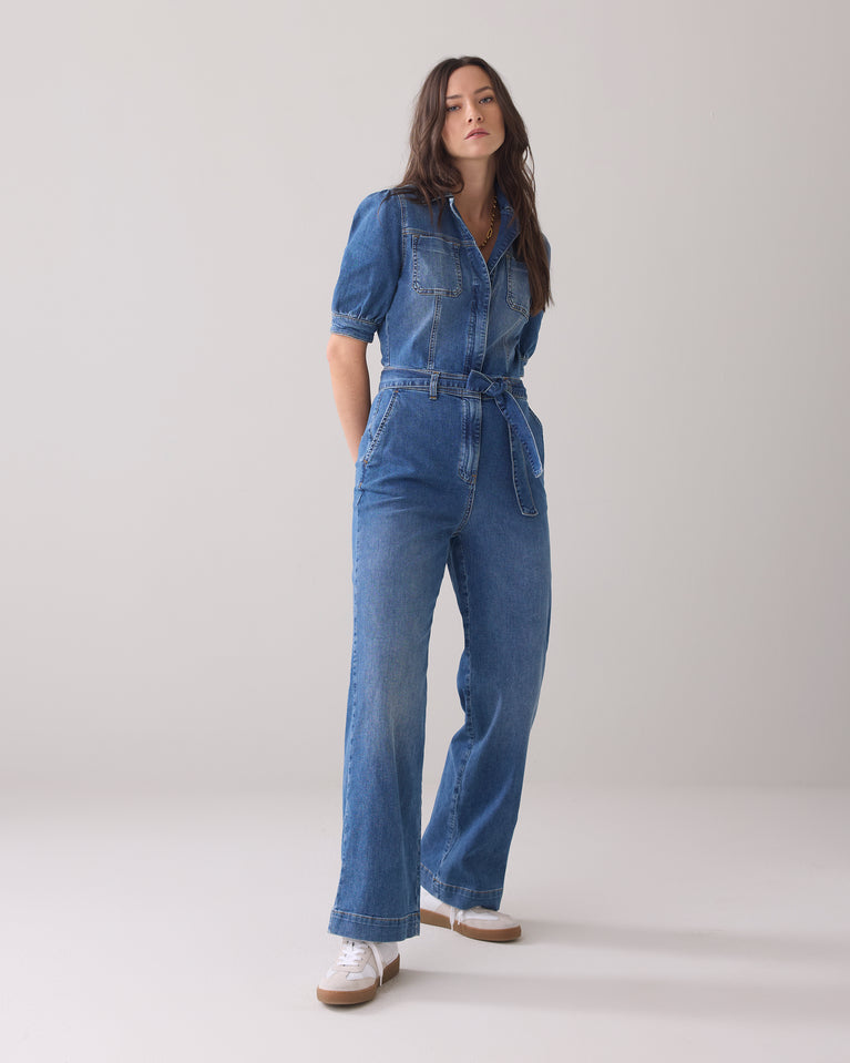 summum Jumpsuit slim fit denim