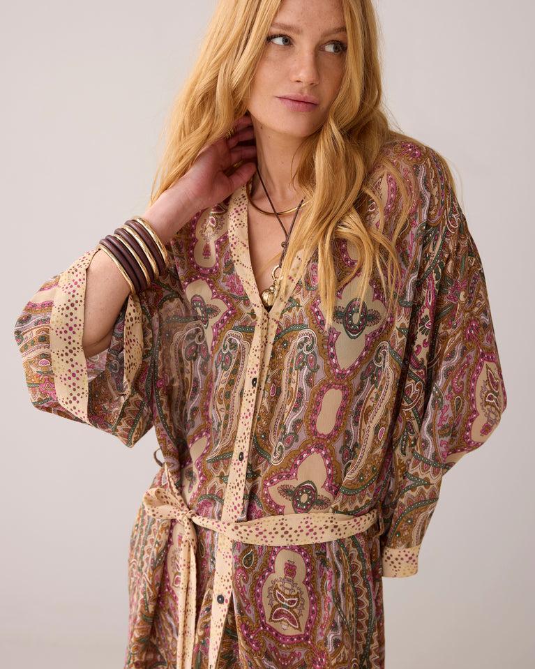 Summum Kimonojurk Met Ceintuur